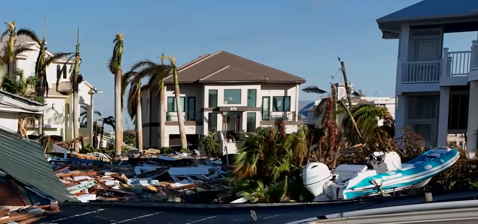 Fort Myers Beach custom home built by Aubuchon Homes still stands strong after Hurricane Ian in September 2022.